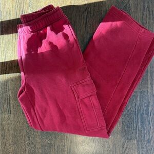 TNA Mega Red Cargo Sweatpants